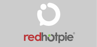 3 white Q and RedHotPie no keyline on no backround